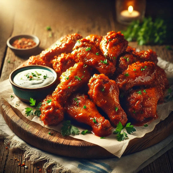 Uncle Dan’s Buffalo Ranch Wings