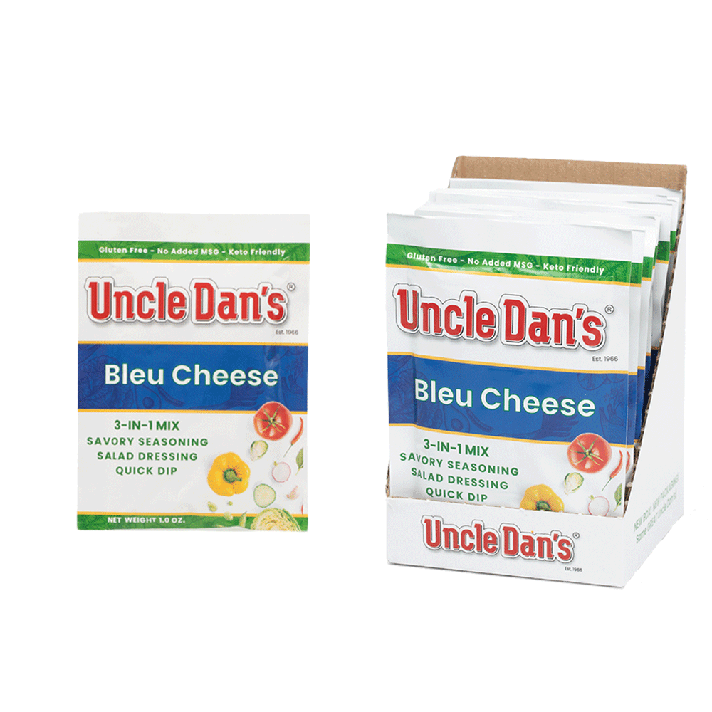 Uncle Dan's Bleu Cheese Seasoning & Salad Dressing Mix, 4 oz