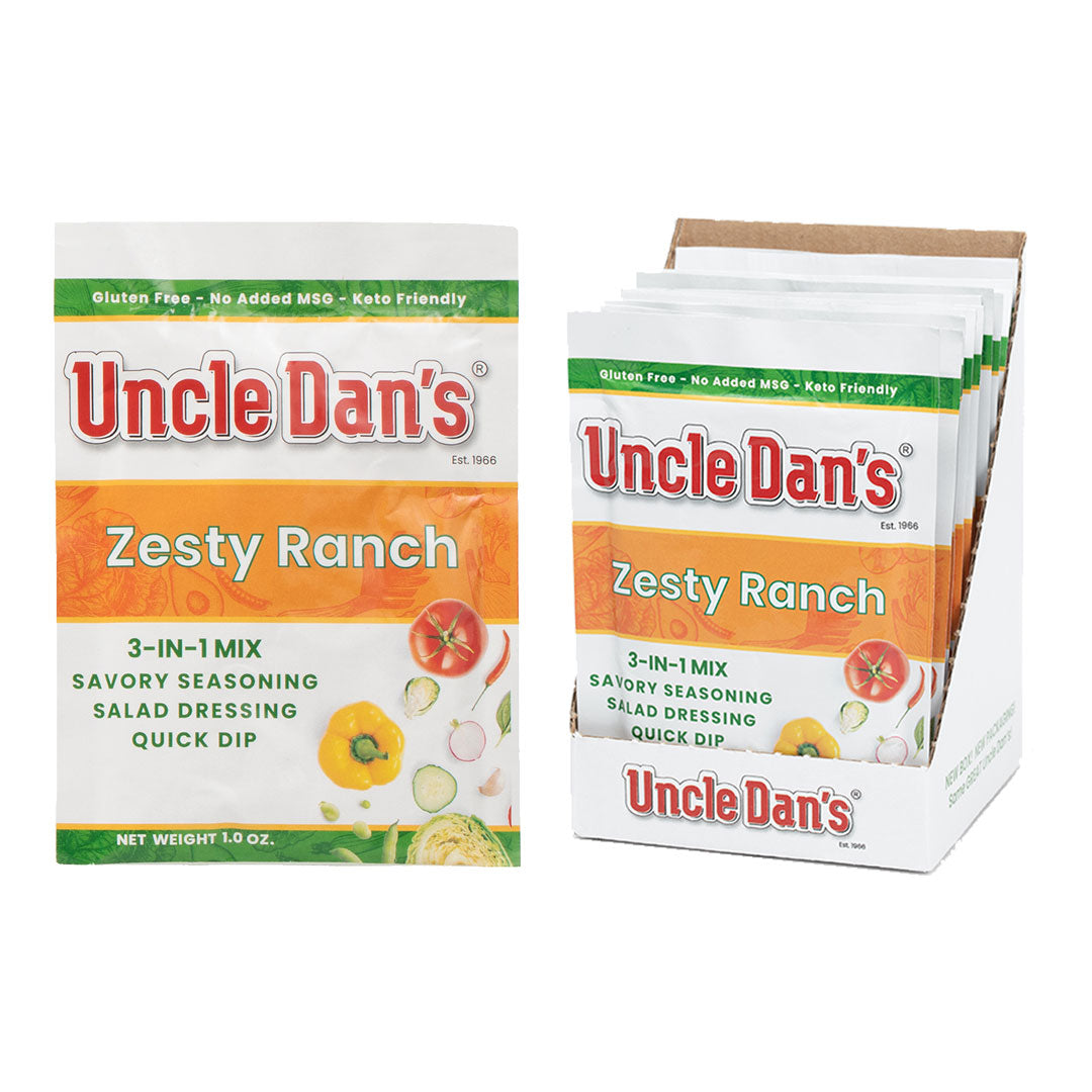 Uncle Dan's Zesty Ranch - Bold, Flavorful Dressing for Your Zesty ...