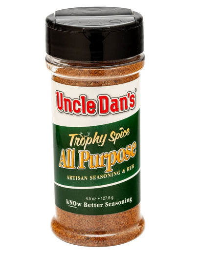 Uncle Dan's Trophy Spice All Purpose 4oz Shaker Bottle Spice