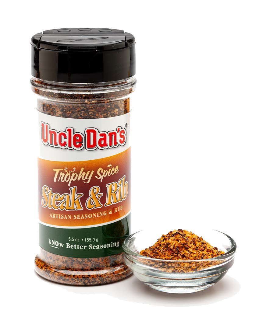Trophy Spice Steak & Rib Seasoning Elevate Your Steak and Ribs