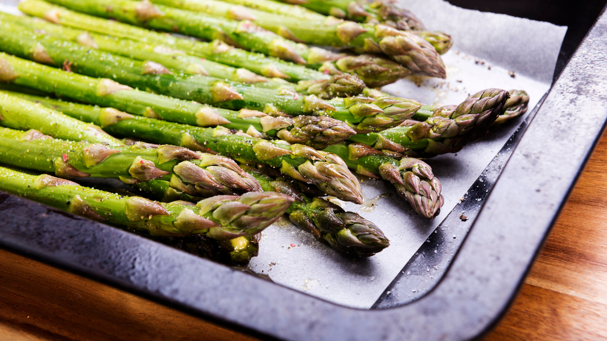 Roasted Ranch Asparagus with Uncle Dan's Simple & Healthy Side Dish