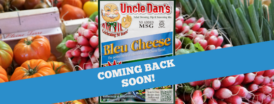 Bleu Cheese is Coming Back Soon, We Promise!