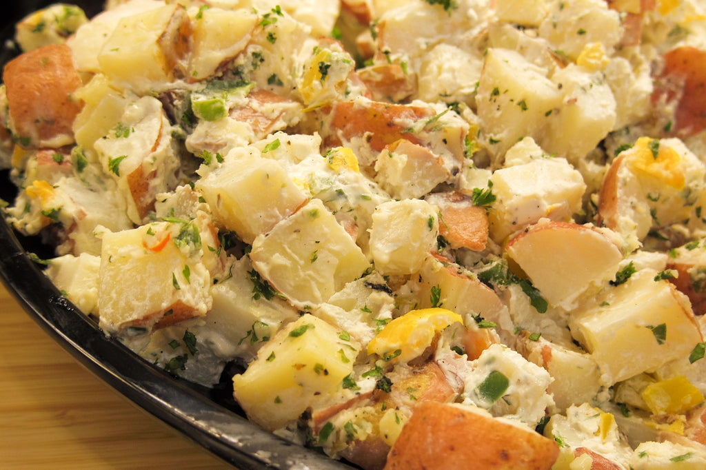 Loaded Ranch Baked Potato Salad Recipe