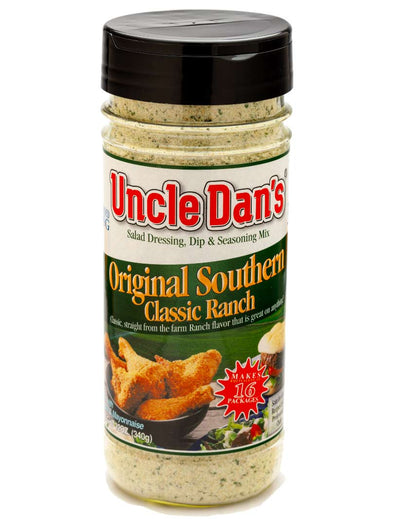 Uncle Dan's Original Southern Classic Ranch Most Popular 12oz Shaker Bottle Product