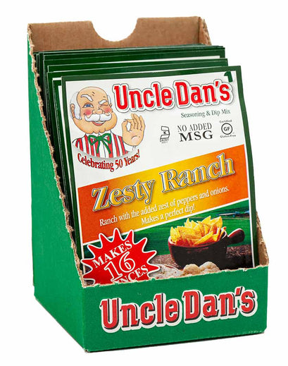 Uncle Dan's Zesty Ranch Single Case Side View
