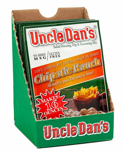 Uncle Dan's Chipotle Ranch Ranch Single Single Case Side View