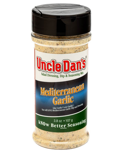 Uncle Dan's Mediterranean Garlic 3oz Shaker Bottle