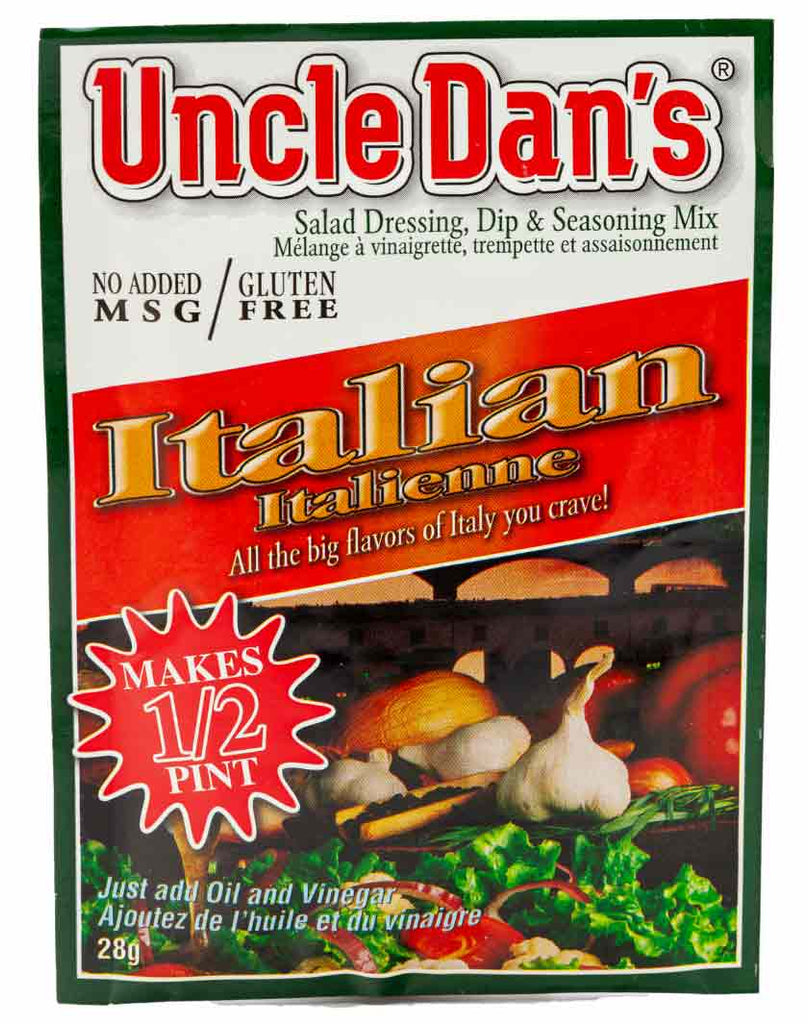 Uncle Dan's Italian Ranch Single Packet Front View