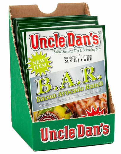 Uncle Dan's New Bacon Avocado Ranch Case Side View