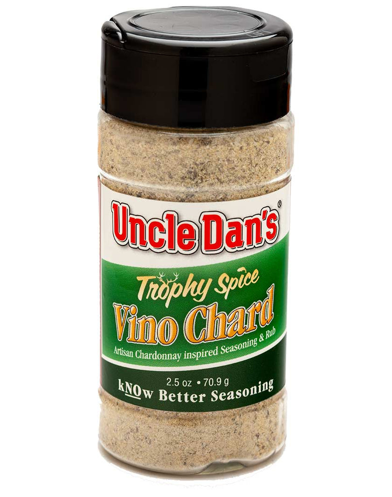 Uncle Dan's Trophy Spice Vino Chard 2oz Shaker Bottle